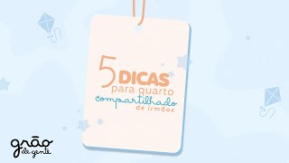 5 DICAS VALIOSAS PARA MONTAR UM QUARTO COMPARTILHADO DE IRMÃOS 💡