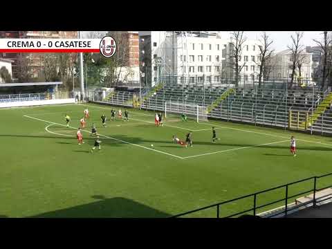 Crema 1908-Casatese 0-0, serie D/B, immagini del Crema 1908 da "Tutti in Campo" dell'8 marzo 2022