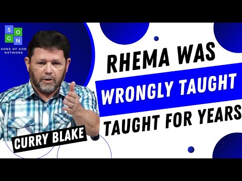 Was ist Rhema? | Der am meisten missverstandene Bibelvers •||• CURRY BLAKE