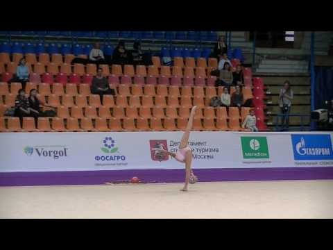 Elizaveta Lugovskikh (RUS)  ball  Grand Prix Moscow 2017