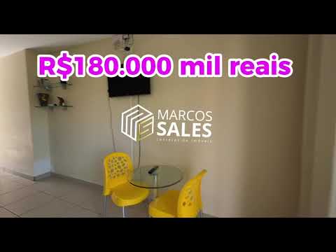 FLAT STUDIO À VENDA EM GRAVATÁ-PE | R$ 180 MIL | MOBILIADO E COM LAZER COMPLETO!