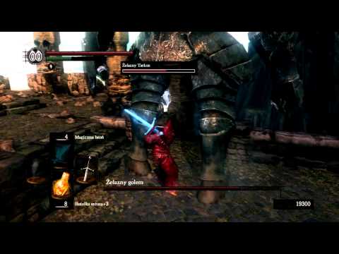 Dark Souls Boss Żelazny Golem Forteca Sena
