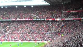 United 2 Chelsea 1 -   full time crowd scene