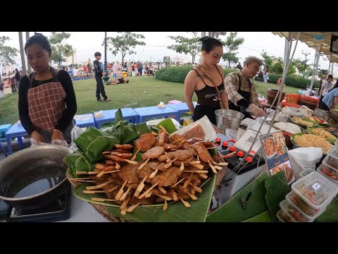 Unbelievable! Cambodian Street Food Tour! Phnom Penh City - Cambodia Food Market Collection 2026