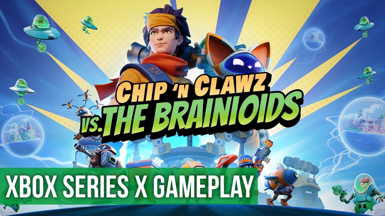 Chip ‘n Clawz vs The Brainioids (Xbox Free Play Days) - Xbox Series X Gameplay