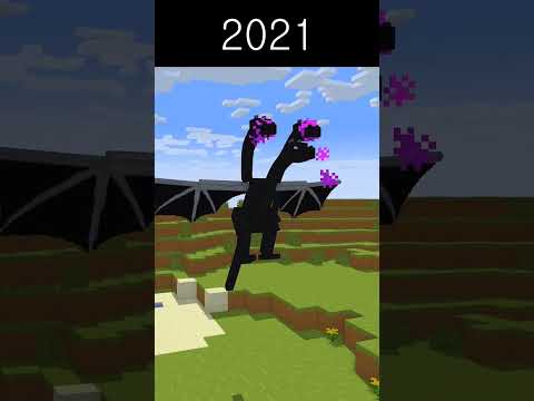 Evolution of merge Ender dragon - Minecraft animation