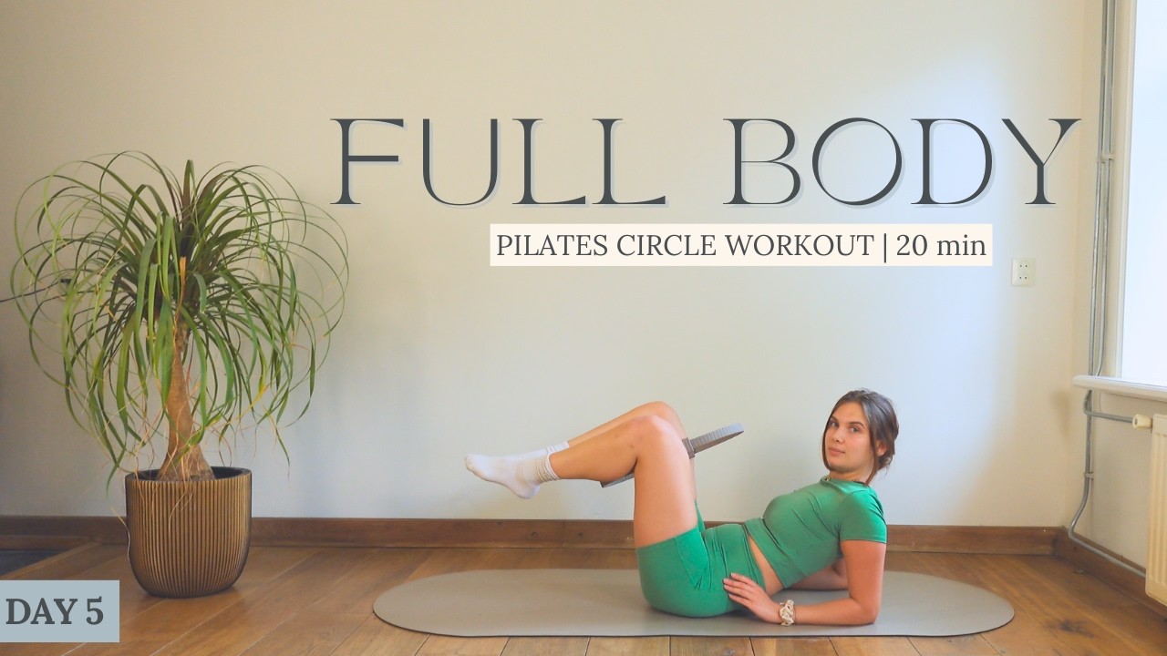 20 MIN Pilates Ring Workout | Sculpt Your Entire Body