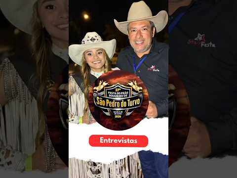 37ª FESTA DO PEÃO BOIADEIRO - SÃO PEDRO DO TURVO-SP | ENTREVISTA COM NAYSSA, PRINCESA DO RODEIO.