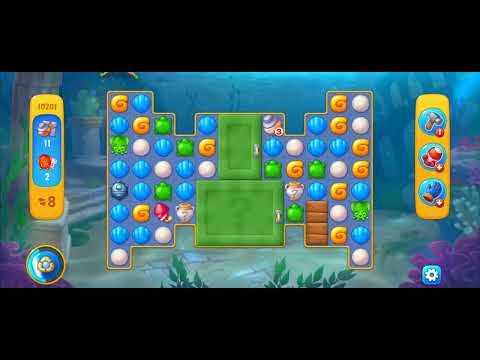 Fishdom Easy Level 10201 (with ingsme lightning and bomb boosters) @choraelmin