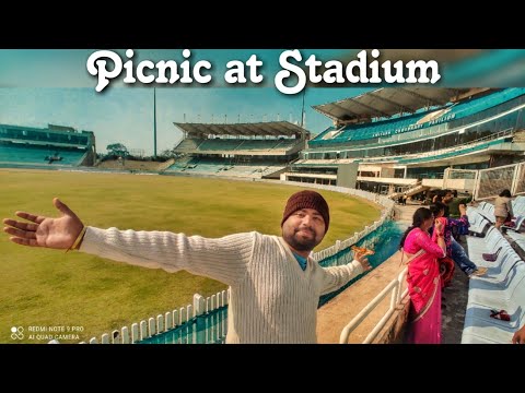 Ranchi Cricket Stadium Full Tour on New Year | JSCA INTERNATIONAL CRICKET STADIUM RANCHI