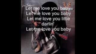 Let me love you baby - Stevie Ray Vaughan - In Step - 1989 lyrics (HD)