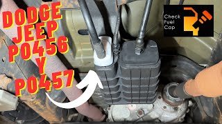 Dodge - Jeep  Sistema De Evap Codigo p0456 o p0457 - Mensaje de Tapa de Gasolina Suelta