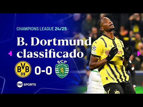 Gols e lances de Borussia Dortmund x Sporting