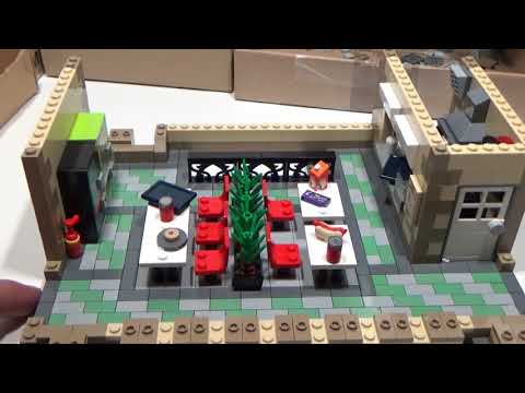 Bau meiner Lego Stadt Teil 52      Die Uni 3   /   Building my Lego City Part 51 The University 3