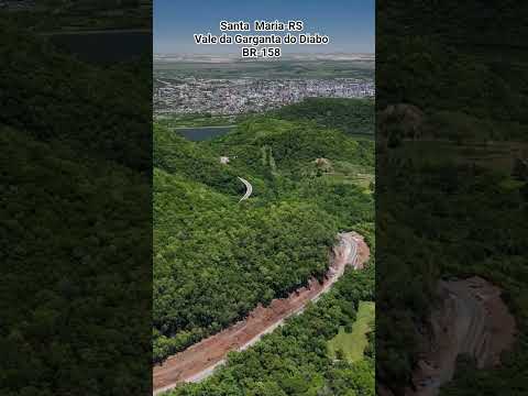 Serra da Garganta do Diabo em Santa Maria-RS #santamaria #sul #br158 #termasromanas #rs287 #ufsm