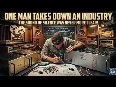 Amplifier & Speaker MYTHS! The Secret Synergy REVEALED! Vintage Audio HiFi Bob Carver's Challenge