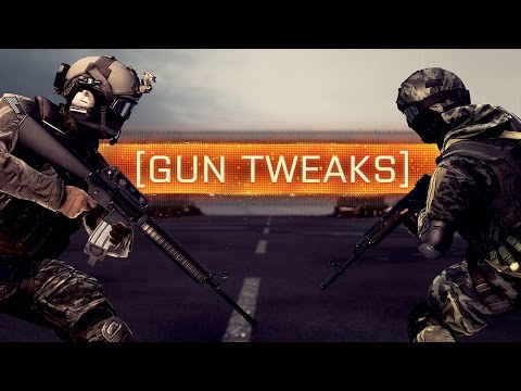 ► GUN TWEAKS! | Battlefield 4 (BF4 Fall Patch Update)