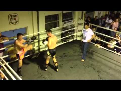 Round 1 charity MUAY thai Oliver Olsen v Ryan Mead