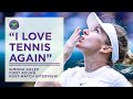 Simona Halep: "I Love Tennis Again" | Post-Match Interview | Wimbledon 2022