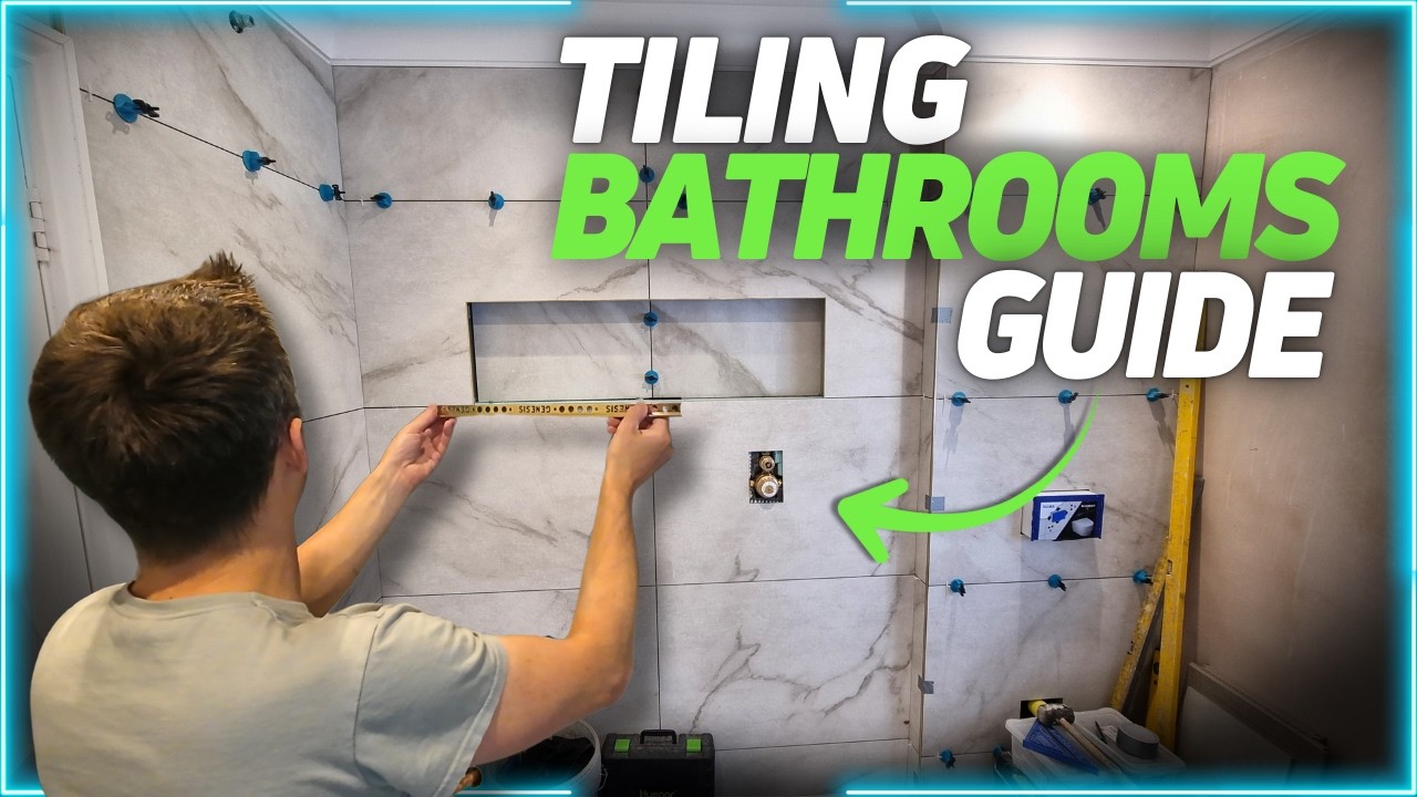 Complete Bathroom Tiling Guide Start to Finish tutorial thumbnail