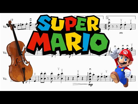 Kian Soltani - Super Mario The Ultimate Medley - For Cello Solo (Full Score)