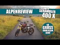 Triumph SCRAMBLER 400 X 1 500 Km Alpen REVIEW So GROSS Kann Klein Sein