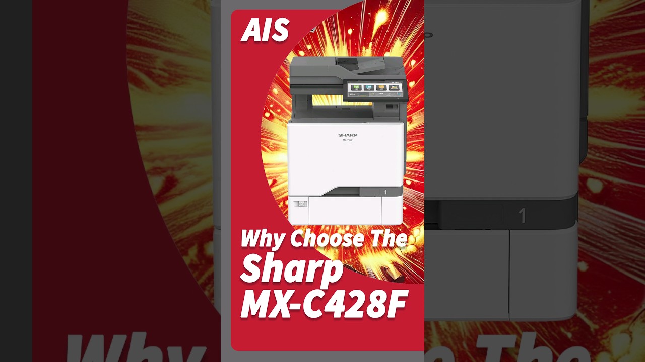Best Office Printers of 2024: Why Choose The Sharp MX-C528F? #shorts #printer