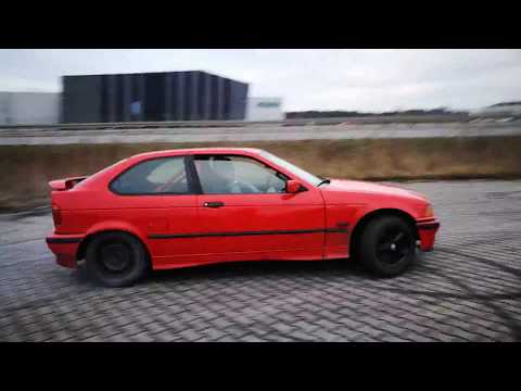 TRENING DRIFTU MANEL TEAM GARAGE BMW 325i KOMPOT WROCŁAW 30.12.17 CZ. 1