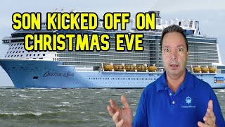 CRUISE LINE APOLOGIZES FOR KICKING SON OFF ON CHRISTMAS EVE