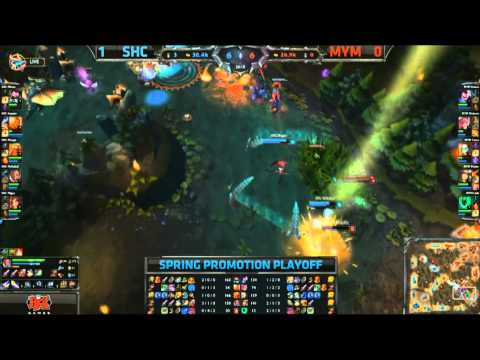 LCS EU Spring Promotion Playoff MYM vs SHC Highlights Game 2 of 3