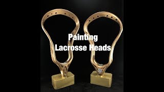 Painting Lacrosse Heads
