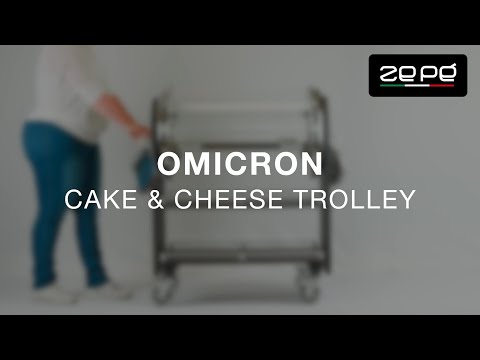 Ze Pé OMICRON cake & cheese trolley