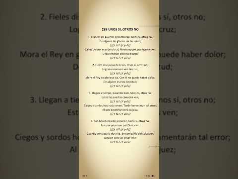 288 UNOS SI. OTROS NO