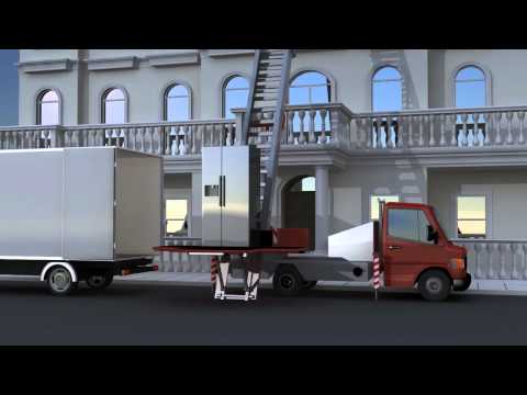 FURNITURE LIFT - HOIST HIRE FOR DIFFICULT ACCESS REMOVALS LONDON.