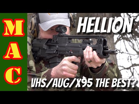 New Hellion vs X95 and AUG - Battle of the military bullpups!
