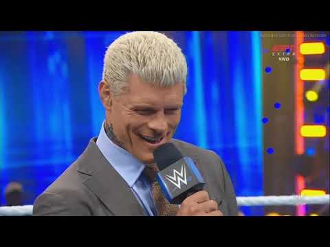 O SMACKDOWN DE HOJE VAI SENDO ABERTO COM UMA CONVERSA ENTRE ROMAN E CODY  PARTE 2  -  03/03/23