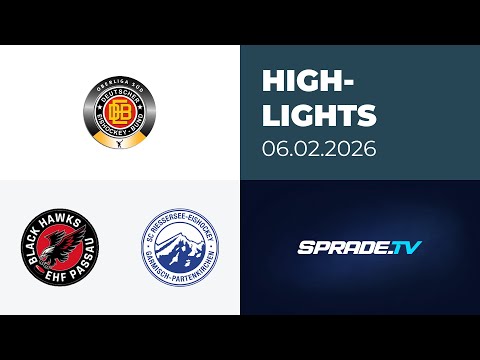 06.02.2026 - Highlights - EHF Passau Black Hawks vs. SC Riessersee
