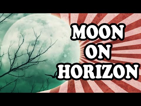 為什麼月亮在地平線上看起來更大？ (Why Does the Moon Look Bigger on the Horizon?)