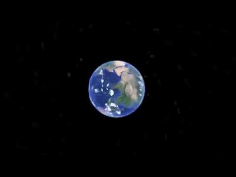 Earth Zoom in - Google maps/After effects sample