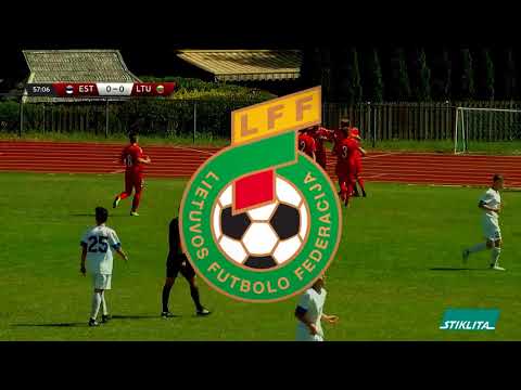 U-17 Baltijos taurė: Estija - Lietuva santrauka