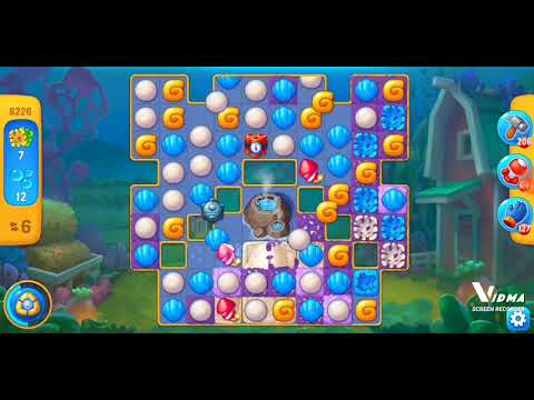 Fishdom. 8226 level no boosters and diamonds - 12 moves