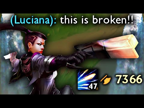 REWORKED LUCIAN IS BROKEN
