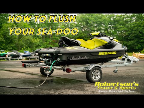 How to flush your Sea Doo!