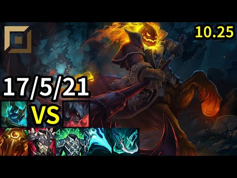 Hecarim Top vs Aatrox - KR Master | Patch 10.25