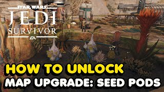 How To Unlock "Map Upgrade: Seed Pods" In Star Wars Jedi Survivor (Reveals All Flower Locations)