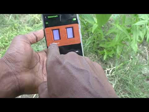 How to add camera watermark in Samsung Galaxy S23 Ultra 5G