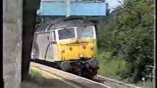 preview picture of video 'Pre-Virgin class 47s, Norton Bridge 25 July 1997'