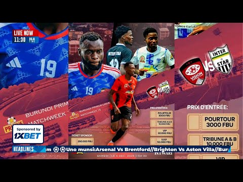 VISION FC KUCURO YA MBERE IZOKINIRA KUKIBUGA INTWARI IHURA INTER STAR KURUYU WA GATANDATU