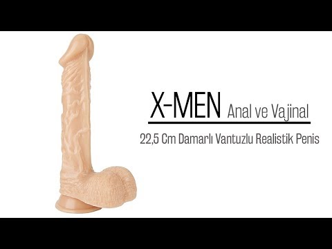 Jonas 22,5 Cm Damarlı Realistik Penis