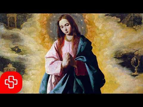 Gregorian chant: Ave Regina Caelorum - Hail Queen of Heavens (Lyric video)